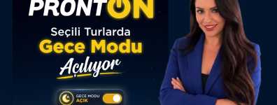 Prontotour’da Gece Modu Açıldı: ProntON! 